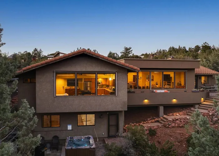 Mammoth Rock Lodge-new Family Remodeled 2 Hot Tubs & Game Hébergement de vacances Sedona