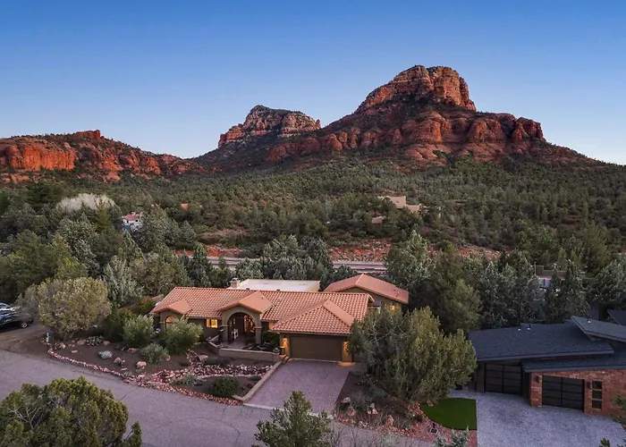Hébergement de vacances Mammoth Rock Lodge-new Family Remodeled 2 Hot Tubs & Game Sedona